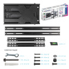 Настенный кронштейн для LED/LCD телевизоров KROMAX GALACTIC-60 BLACK 