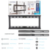 Настенный кронштейн для LED/LCD телевизоров KROMAX IDEAL-3 BLACK 