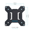 Настольный кронштейн для мониторов KROMAX OFFICE-31 BLACK 